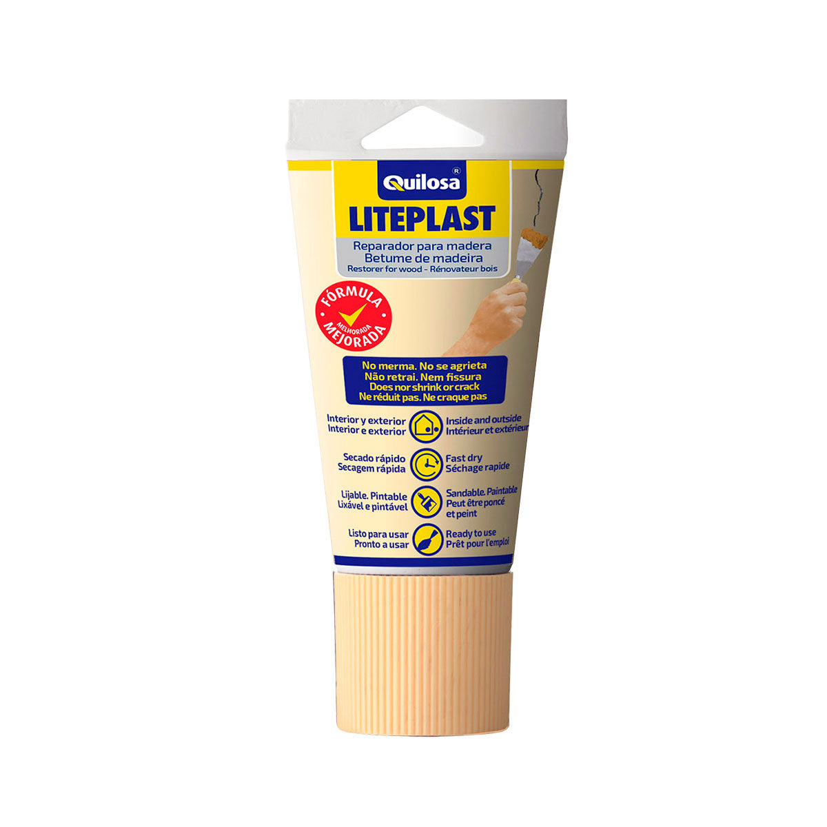 Masilla reparadora para madera LITEPLAST Quilosa