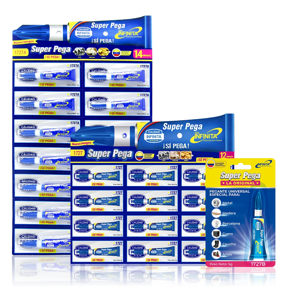 Super pega Infinita en display