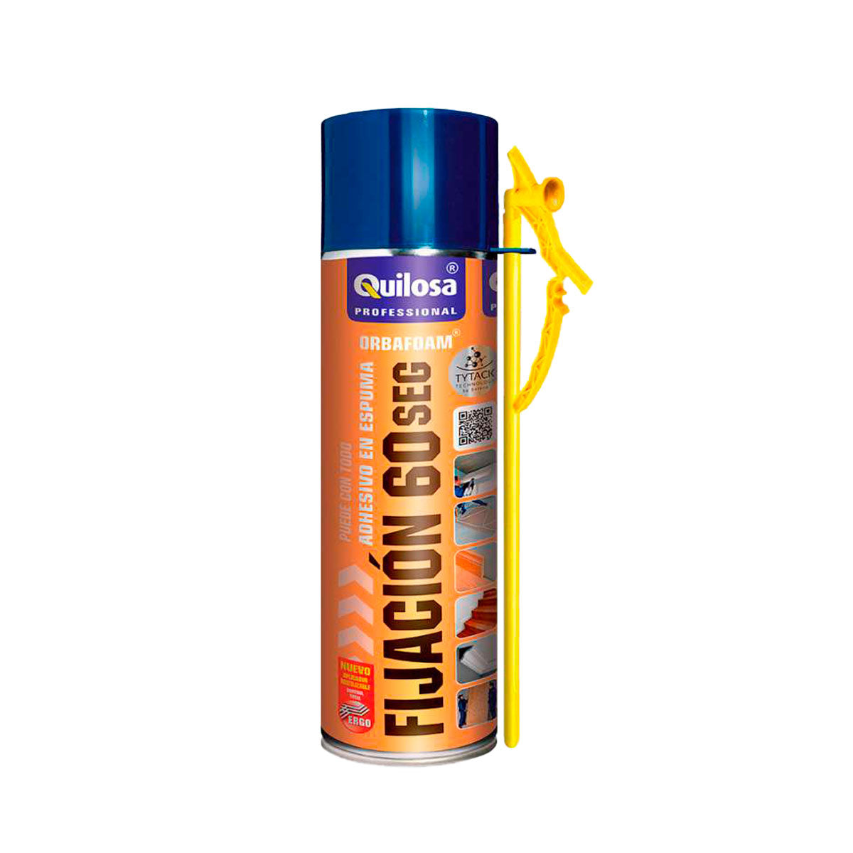 Adhesivo en Espuma PU Fijacion 60 seg con canula 300 ml Quilosa