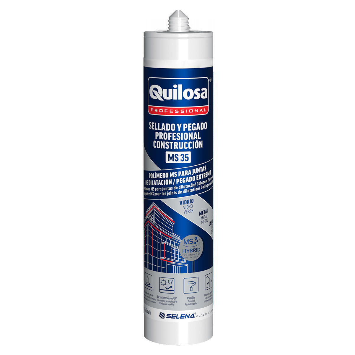 Sellador y adhesivo profesional MS 35 Quilosa