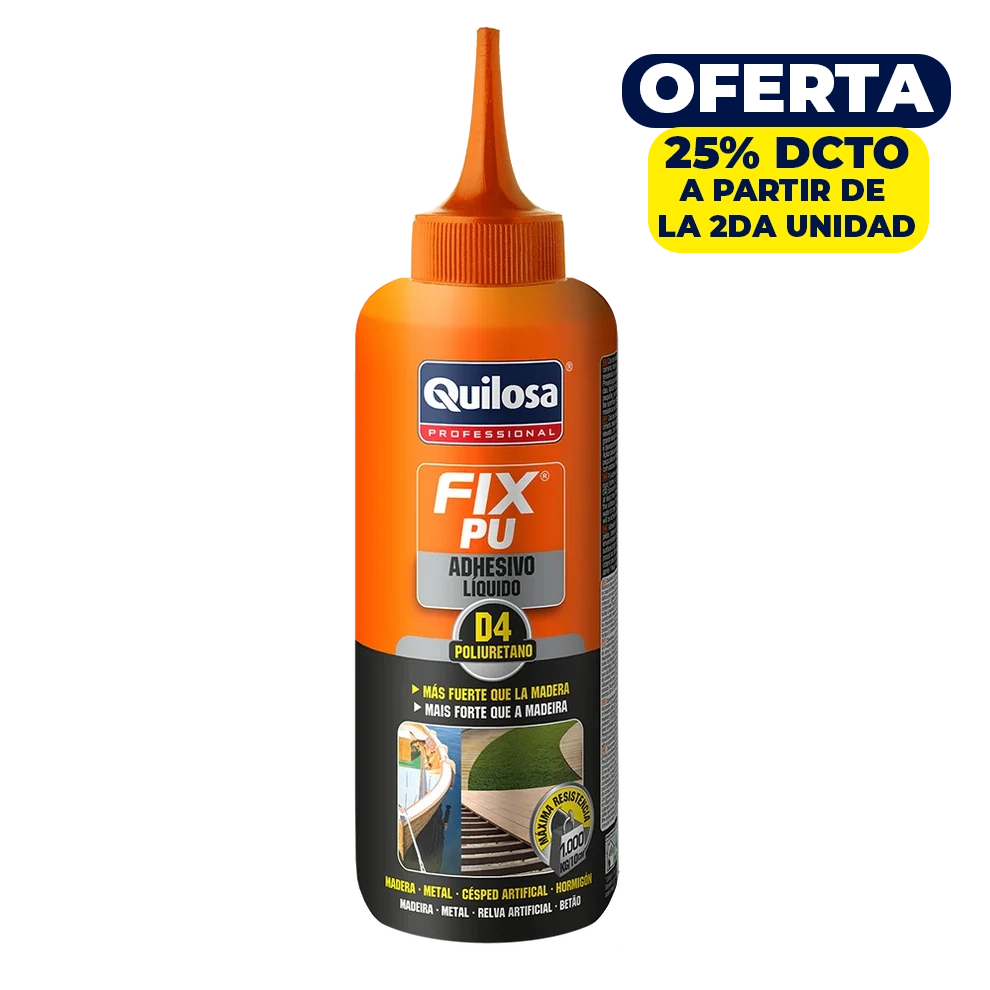 Adhesivo de montaje Fix PU Quilosa