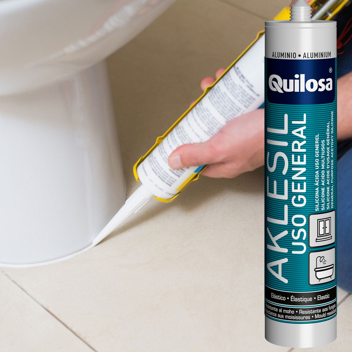 Silicona acida de uso general AKLESIL Quilosa