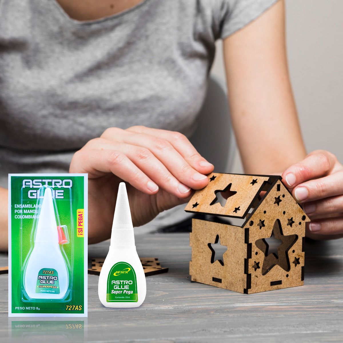 Astro Glue Super pega Display