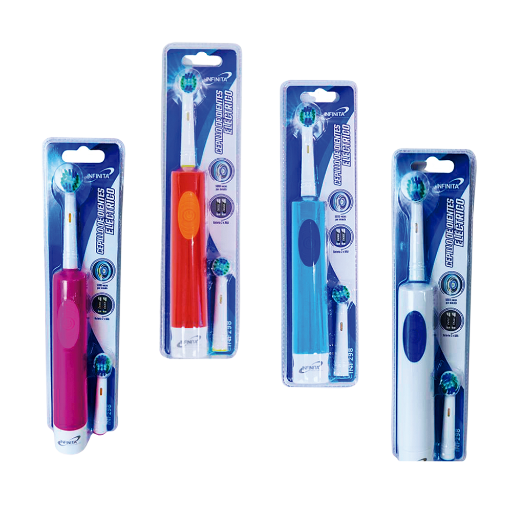 Cepillo de dientes adulto electrico cerdas suaves Infinita