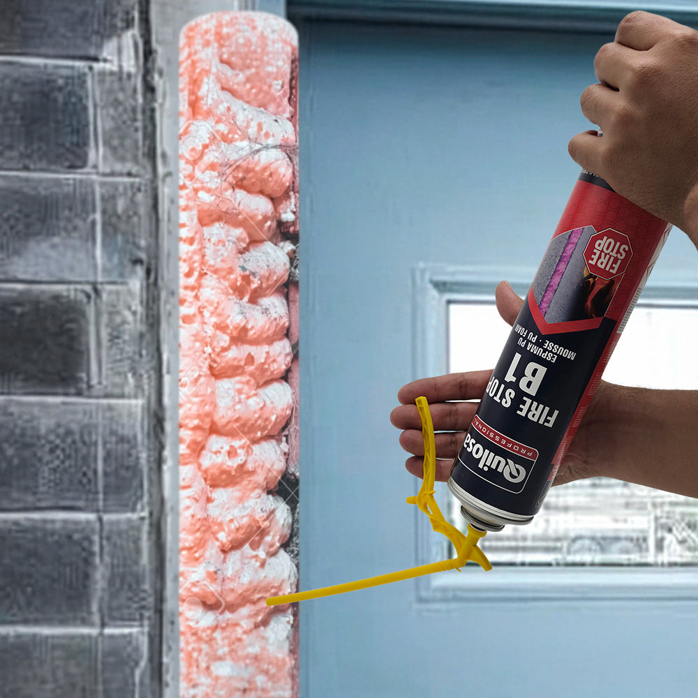 Espuma PU cortafuego B1 Fire Stop Quilosa