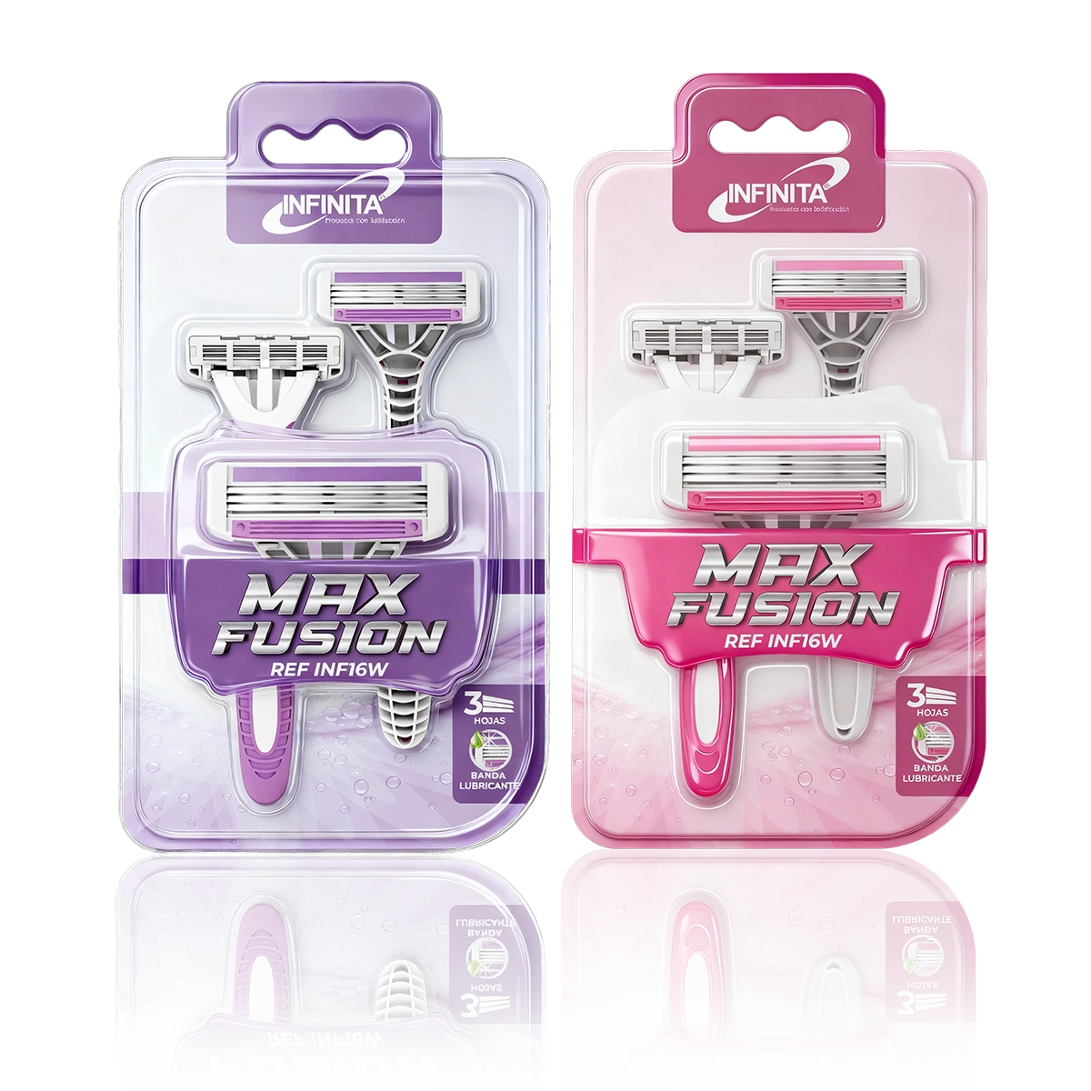 Máquina de Afeitar mujer MAX FUSION (INF16W)