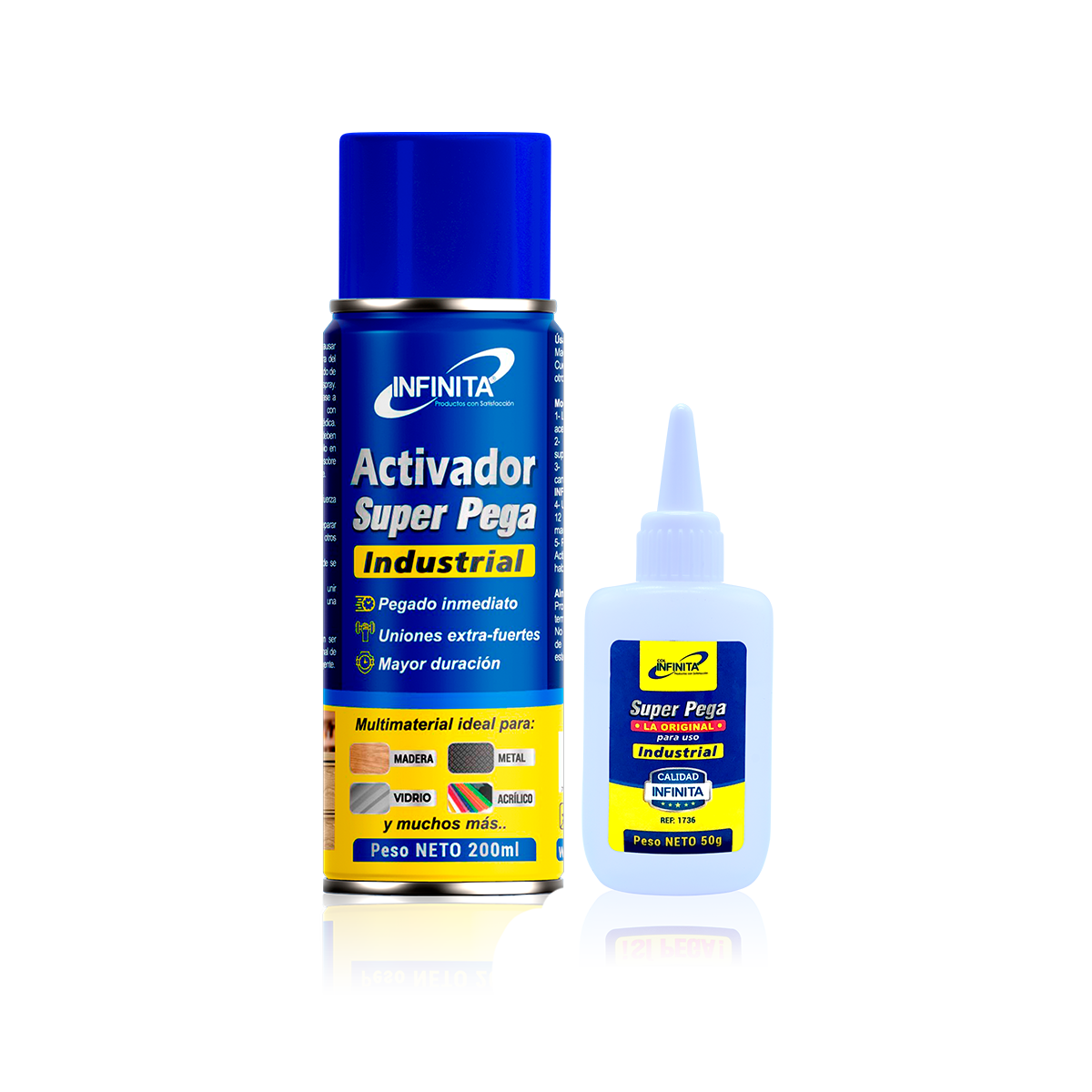 Kit Activador más Super Pega Industrial
