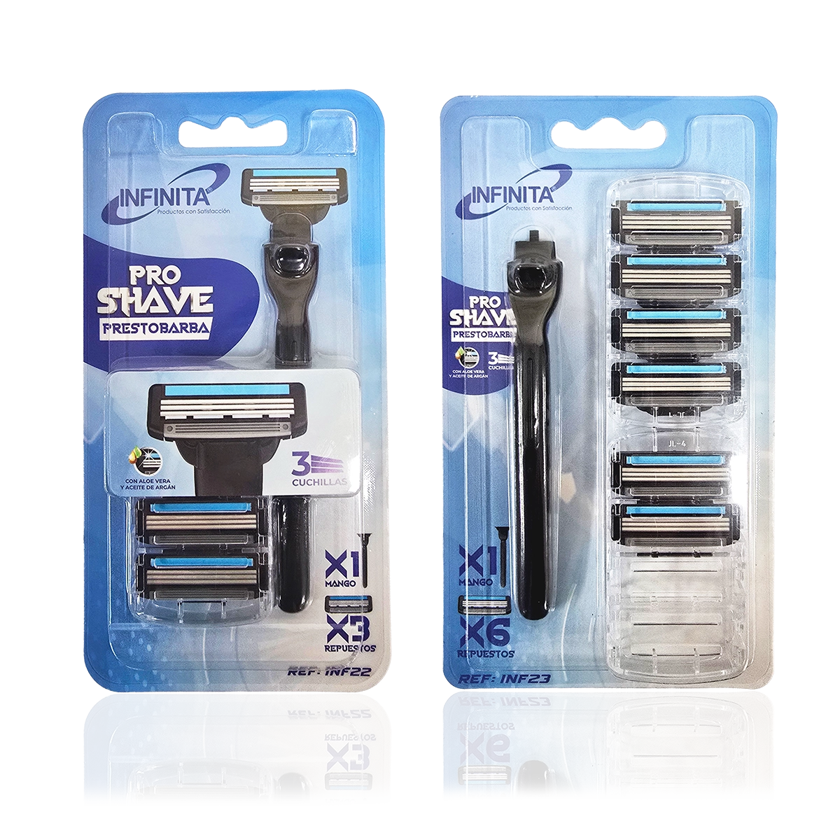 Máquina de Afeitar + Repuestos PRO SHAVE