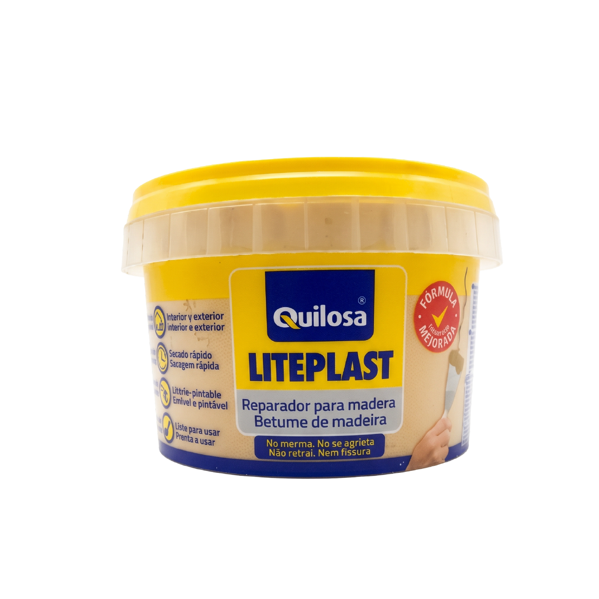 Masilla reparadora para madera LITEPLAST Quilosa