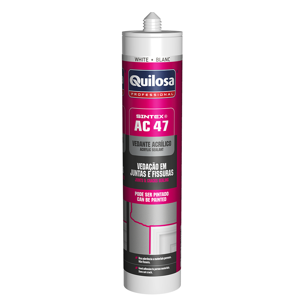 Sellador acrílico para grietas y juntas AC47 Quilosa