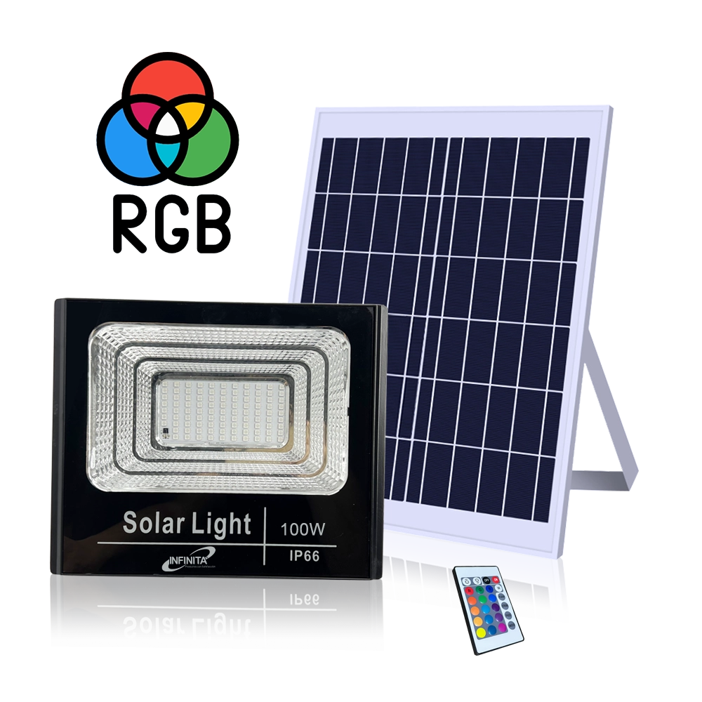 Reflector Solar RGB Infinita