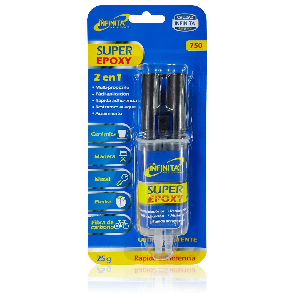 Super epoxy 2 componentes 25g Infinita