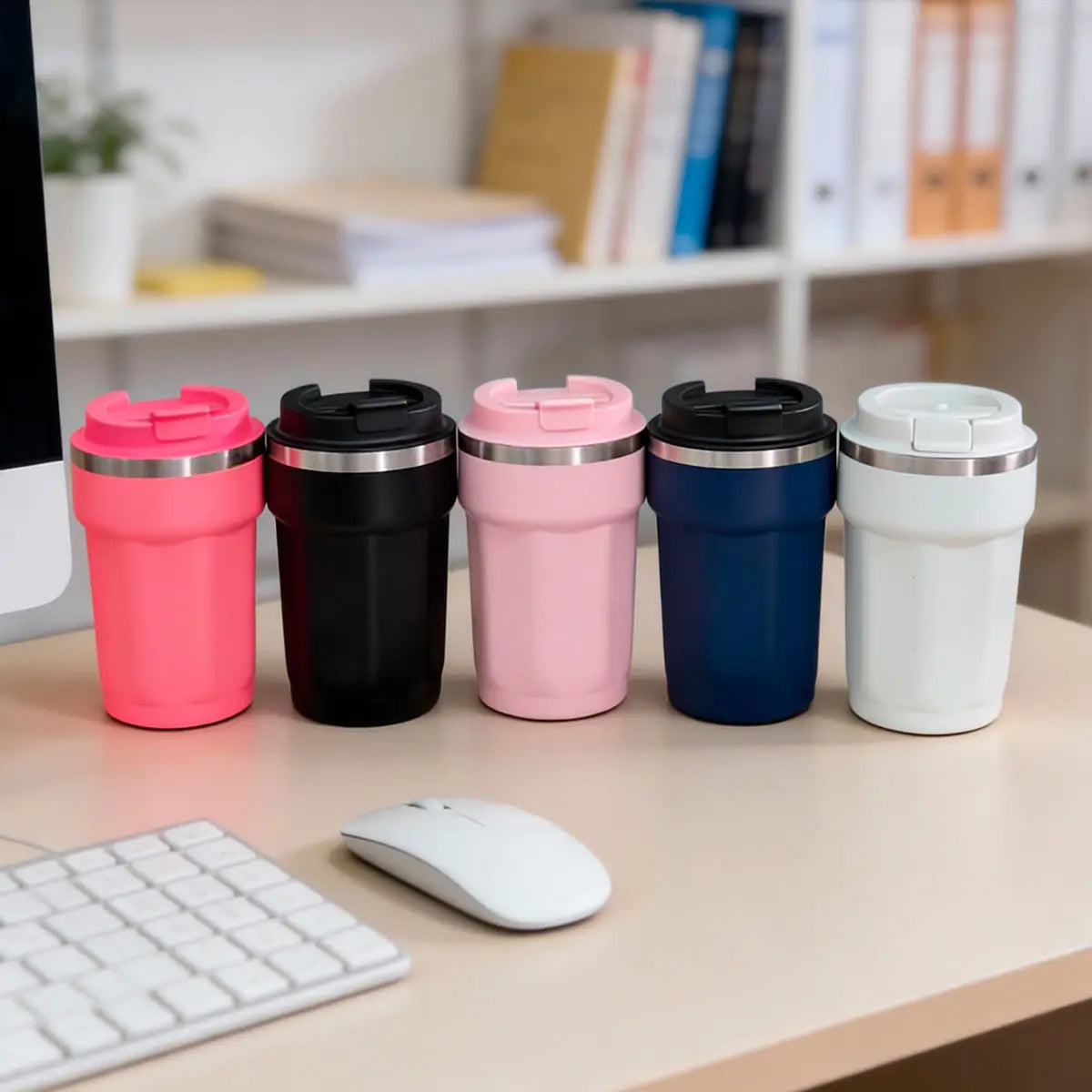 Termo metálico térmico 350ml.