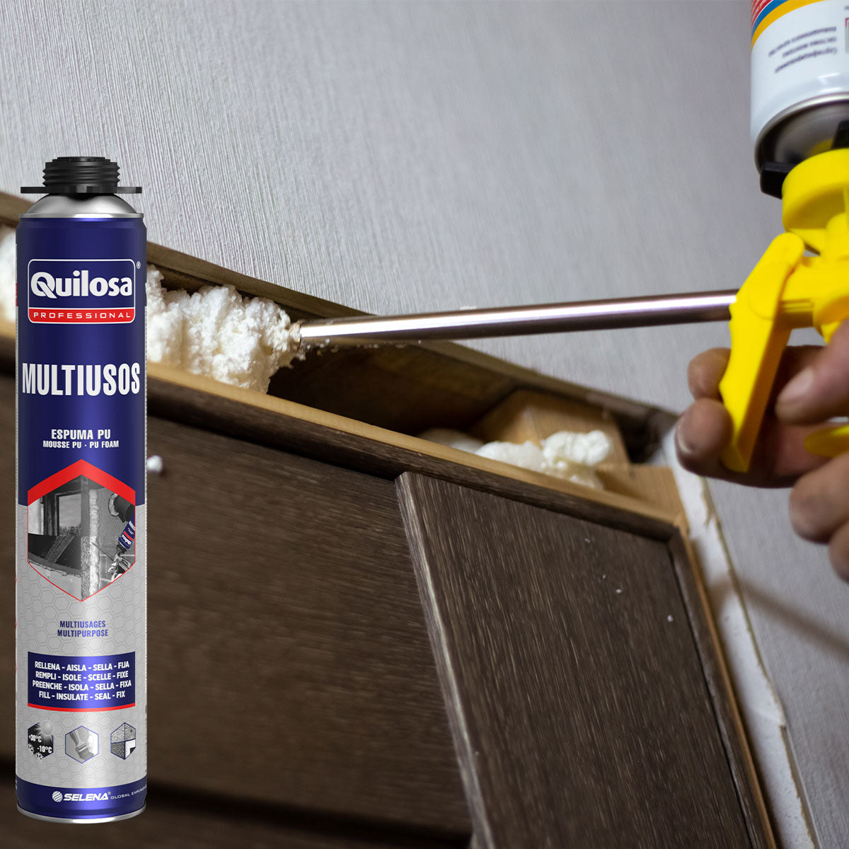 Espuma PU para relleno Multiproposito