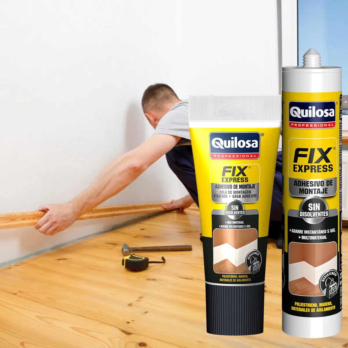 Adhesivo de montaje FIX EXPRESS Quilosa