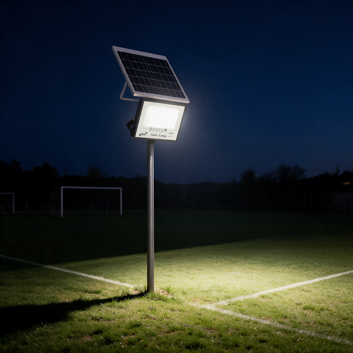 REFLECTOR LED CON CARGADOR SOLAR Y ACCESORIOS (TIPO TABLET)