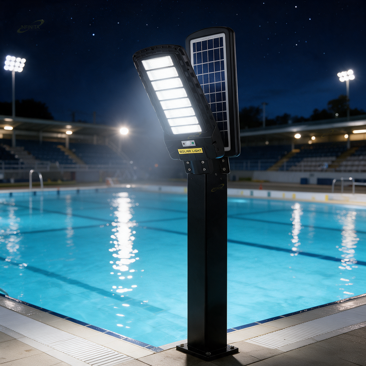 Lámpara Solar LED Infinita 300W Luz Blanca