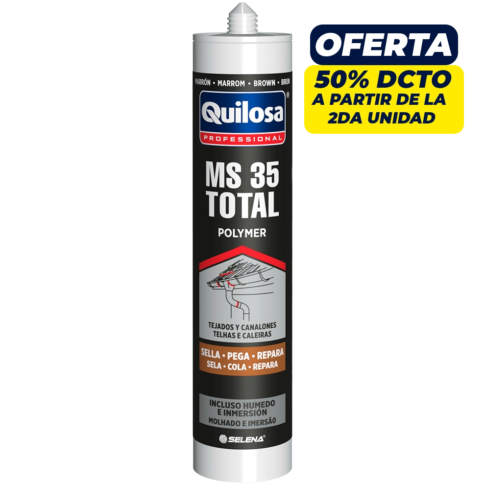 Sellador y adhesivo profesional MS 35 Quilosa