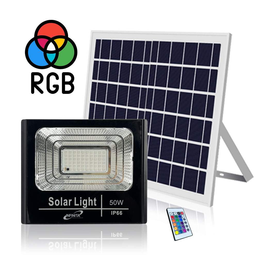 Reflector solar RGB INFRS1-50W